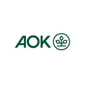 Logo der AOK Krankenkasse