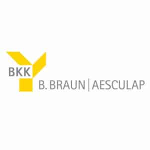 Ein Logo von B. Braun Aesculap