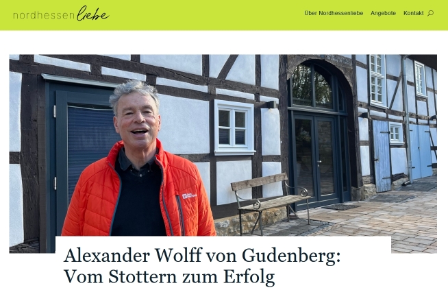 KST-Gründer Alexander Wolff von Gudenberg im Portrait