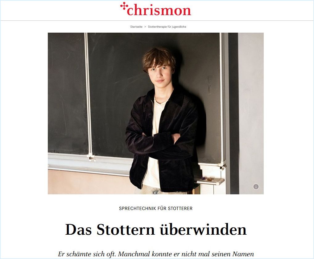 Schüler Ole über sein Stottern in der Schule – und den Ausweg